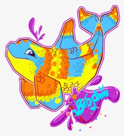 [com] Bigphin Pinata Badge, HD Png Download, Transparent PNG