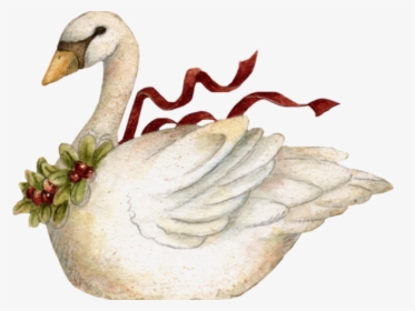 Christmas Goose Clip Art Free, HD Png Download, Transparent PNG