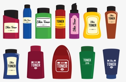 Skin Toner Vector Icons - Face Toner Vector, HD Png Download, Transparent PNG