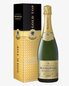 2009 Heidsieck & Co Monopole Champagne Gold Top, HD Png Download, Transparent PNG