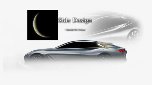 Side Design ・crescent Cut C-pillar - Supercar, HD Png Download, Transparent PNG