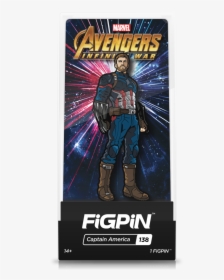 Captain America Figpin, HD Png Download, Transparent PNG