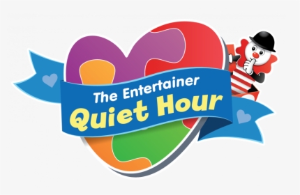 The Entertainer Quiet Hour Logo - Entertainer Quiet Hour, HD Png Download, Transparent PNG