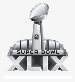 Free How Trophy Clipart To Draw Online Super Bowl Printable - Super Bowl Xlix Logo, HD Png Download, Transparent PNG
