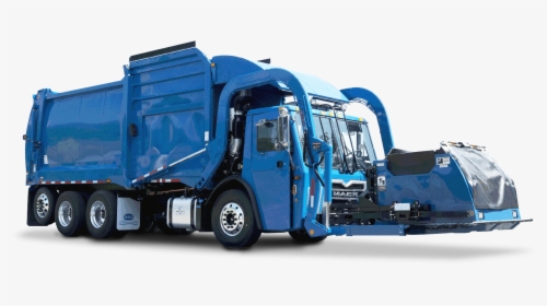 Heil Automated Front Load Garbage Truck - Garbage Truck, HD Png Download, Transparent PNG
