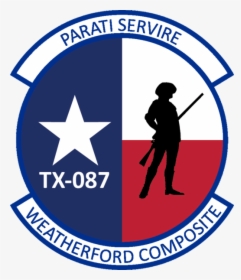 Weatherford Cap Squadron Decal - Minuteman National Historical Park, Minute Man Statue, HD Png Download, Transparent PNG