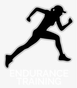 Endurance Training - Silhouette Of Someone Running, HD Png Download, Transparent PNG