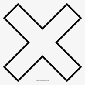 Cancel Coloring Page - Line Art, HD Png Download, Transparent PNG