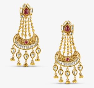 Jewelry Design Gold Earrings, HD Png Download, Transparent PNG