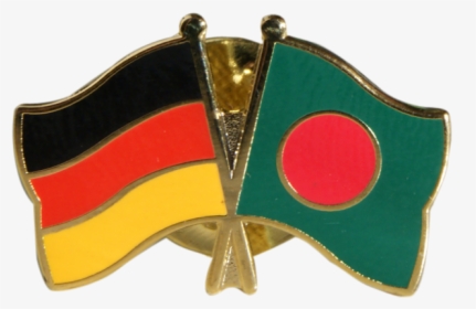 Bangladesh Friendship Flag Pin, Badge - Deutschland Hongkong, HD Png Download, Transparent PNG