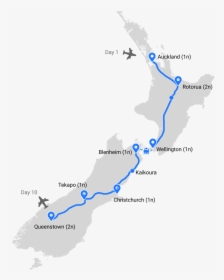Road Trip From Christchurch To Wellington, HD Png Download, Transparent PNG