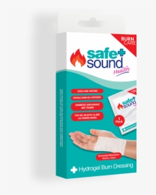 Safe And Sound Health Hydrogel Burn Dressing - Szemüvegtörlő, HD Png Download, Transparent PNG