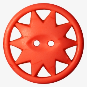 Button With Ten Pointed Star Inscribed In A Circle, - Inscribed Figure, HD Png Download, Transparent PNG