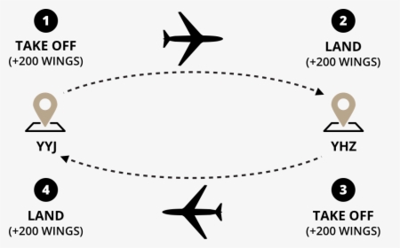 circle trip flight meaning