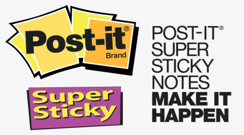 Post It Notes Logo Arts - Poster, HD Png Download, Transparent PNG