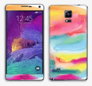 Color Explosion Skin Galaxy Note - Samsung Galaxy Note 4 Price, HD Png Download, Transparent PNG
