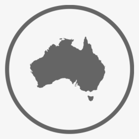 Australian Made Logo - Australia Map Silhouette, HD Png Download, Transparent PNG