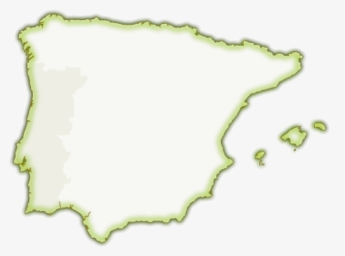 Spain Map Png Silhouette White, Transparent Png, Transparent PNG