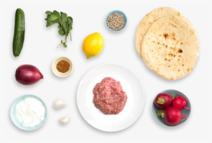 Lamb & Beef Shawarma With Creamy Radish Salad - Natural Foods, HD Png Download, Transparent PNG