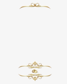 Elegant Golden Ornamental Wedding Snapchat Filter - Snapchat Wedding Filter Png, Transparent Png, Transparent PNG