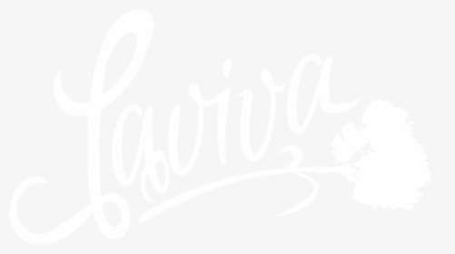 Laviva Flamenco Logo White - Calligraphy, HD Png Download, Transparent PNG