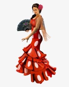 Sevillanas Dancer Flamenco - Flamenco Dancer Png, Transparent Png, Transparent PNG
