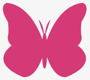 White And Pink Butterfly Background, HD Png Download, Transparent PNG