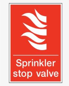 Sprinkler Stop Valve Sticker - Sprinkler Stop Valve Symbol, HD Png Download, Transparent PNG