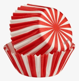 Baking Cups Mini Cupcakes North Pole Red & White Stripe - Cupcakes Mini Wilton Christmas, HD Png Download, Transparent PNG
