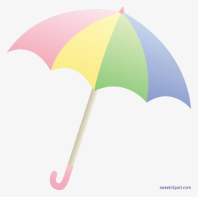 Clipart Sun Pastel - Pastel Umbrella Clipart, HD Png Download, Transparent PNG