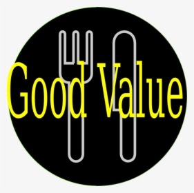 Good Value Dining Svg Clip Arts - Circle, HD Png Download, Transparent PNG