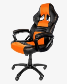 Arozzi Monza Ergonomic Gaming Chair , Png Download - Arozzi Orange Gaming Chair, Transparent Png, Transparent PNG