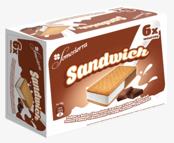 Sandwich Nata-chocolate - Chocolate, HD Png Download, Transparent PNG
