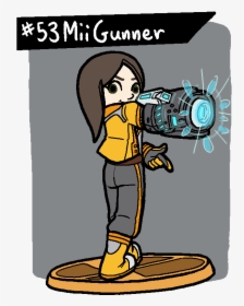 *53 Miigunner Cartoon Clip Art - Super Smash Bros Ultimate Pichu Lightning, HD Png Download, Transparent PNG