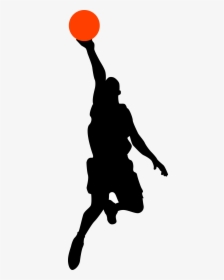 Basketball Player Nba Athlete Sport - Basketball Players Clipart Png Shooting, Transparent Png, Transparent PNG
