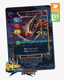 Exceed Card Previews - Exceed Fighting System Shovel Knight, HD Png Download, Transparent PNG