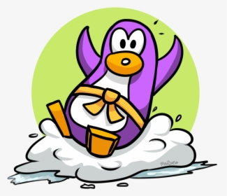 Little Penguin On Snow, HD Png Download, Transparent PNG