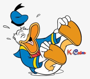 Donal Bebek Tertawa Vector Png - Donald Duck Laughing, Transparent Png, Transparent PNG