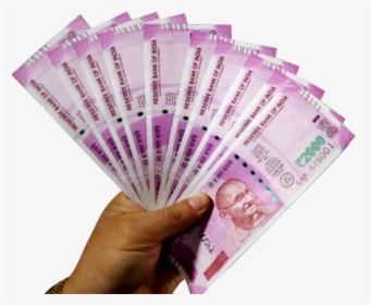 Indian Money Png In Hand - 9 Lakh, Transparent Png, Transparent PNG