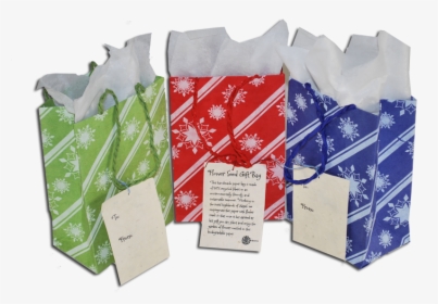 Holiday Seeded Gift Bags, Holiday Seeded Gift Bags - Paper, HD Png Download, Transparent PNG
