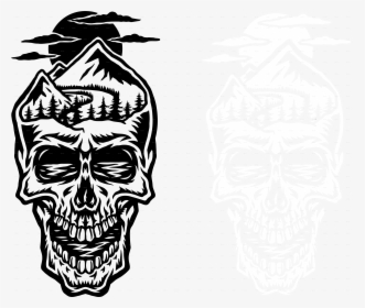 Mountain Drawing Png, Transparent Png, Transparent PNG