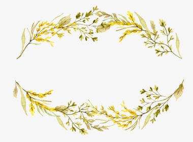 This Graphics Is Yellow Headline Flower Box Decoration - Portable Network Graphics, HD Png Download, Transparent PNG