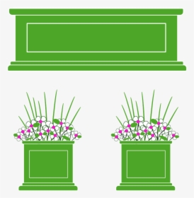 Windowbox And Planter Icon2 - Flowerpot, HD Png Download, Transparent PNG