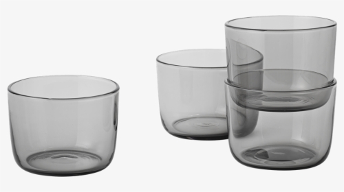 10055 Corky Drinking Glasses Low Grey - Muuto Corky Glasses, HD Png Download, Transparent PNG