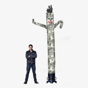 Billionaire Air Dancers Inflatable Tube Man Character - Totem Pole, HD Png Download, Transparent PNG
