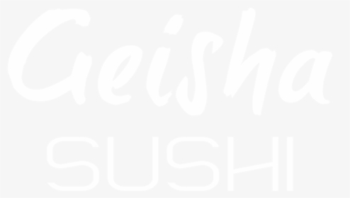 Geisha Logo-wht, HD Png Download, Transparent PNG