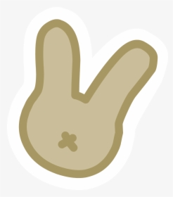 Club Penguin Wiki - Bunny Pin Club Penguin, HD Png Download, Transparent PNG