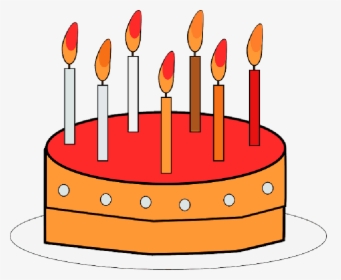 Birthday Cake Clip Art , Png Download - Colorful Birthday Party Drawing, Transparent Png, Transparent PNG