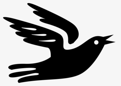 Vector Illustration Of Dove Bird In Flight Flying - Perching Bird, HD Png Download, Transparent PNG
