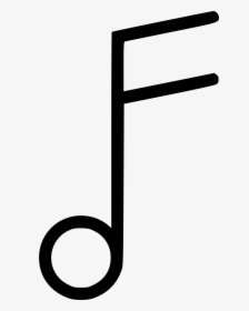 Music Note - Single Music Notes Png, Transparent Png, Transparent PNG